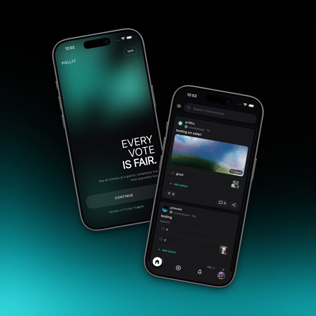 Pollit Mobile — Flutter Cross-Platform App